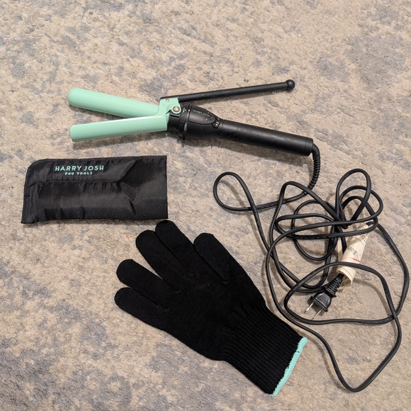 Harry Josh Pro Tools Mint Green Curling Iron - Picture 1 of 5